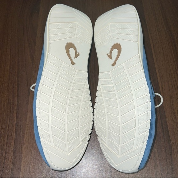 OluKai Ka\'a Driver Men’s Size 10.5M Blue Suede main image 6
